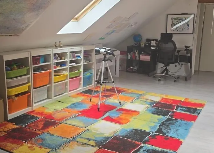 شقة Loftartiges Wohnen Mit 4 Separaten Schlafbereichen